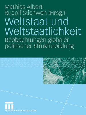 cover image of Weltstaat und Weltstaatlichkeit